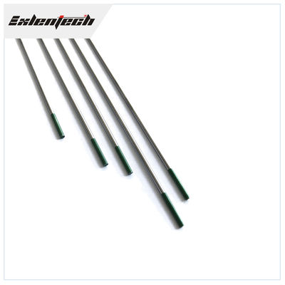 Green Head TIG Welding Tungsten Electrodes Long Service Life OEM